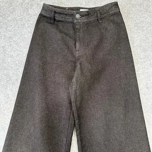 Z Supply Rilynn Wide Leg Trouser Pants Black Sand Denim Women's Size 26 NWT‎ thumbnail 2