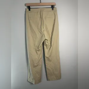 J Crew Cropped Wide Leg‎ Sailor Pants Nwot Size 4 Light Khaki thumbnail 4