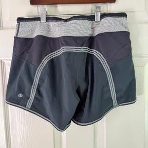 Lululemon Running Shorts Athletic Stretch Waist Pockets Size‎ 6 thumbnail 7