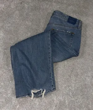 Abercrombie & Fitch High Rise Jeans - Blue thumbnail 1