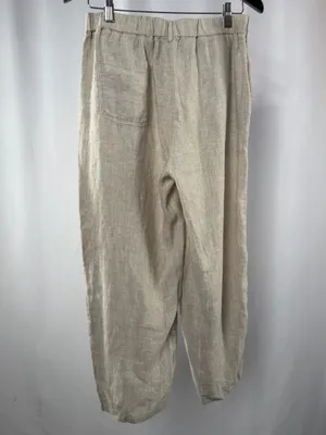 NWT Quince 100% European Linen Pants in Flax Size Medium thumbnail 8