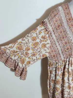 Free People Pink Moonlight Dance Tunic Size Medium thumbnail 5