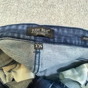 Judy Blue Skinny Jeans Women's 3/26 Dark Wash Stretch Denim Casual Classic EUC thumbnail 7