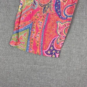 Lauren Ralph Lauren Paisley Capri Pants Womens Medium Elastic Waist thumbnail 9