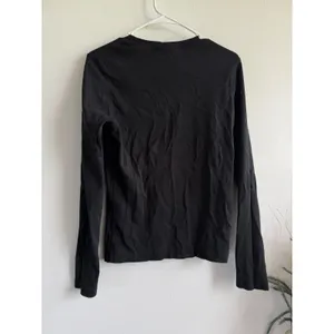Ralph Lauren Sport Womens Black Long Sleeve Cotton Crew Neck Pony Logo Tee L thumbnail 2
