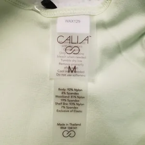 Calia by Carrie Women's Seamless One Shoulder Sports Bra in Matcha Frost size M NWT $38 thumbnail 7