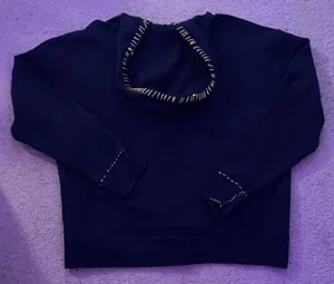 Hanes Michigan Hand Embroidered Zipup thumbnail 4