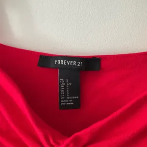 Forever 21 Red Ruffle Sleeve Flowy Mini Dress thumbnail 5