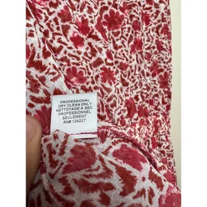MISA Los Angeles Eba Mini Dress in Red Sz. S thumbnail 6