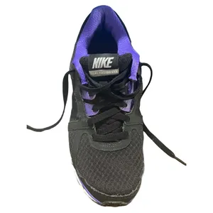 Nike dual fusion ST2 Black and purple athletic sneaker thumbnail 4