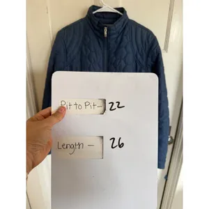 Ariat women's blue gray quilted Volt Insulated jacket‎ size xl thumbnail 7