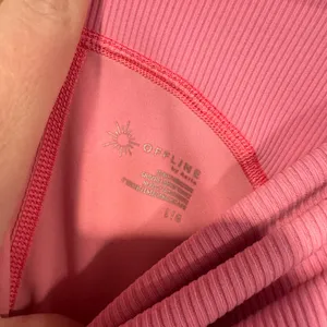 Pink Aerie ribbed biker Athletic Shorts‎ thumbnail 2