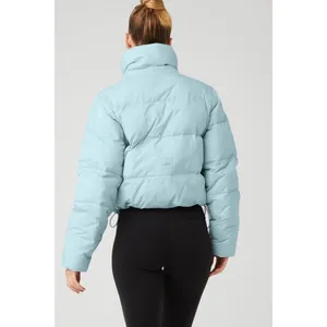 Alo Yoga Gold Rush Puffer Chalk Blue M thumbnail 2