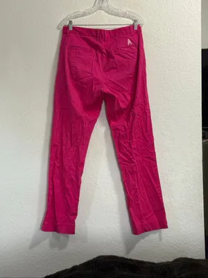 Women’s Royal & Awesome Golf Pants in Hot Pink Sz 32x32 thumbnail 2