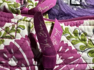 Vera Bradley Julep Tulip 100% Cotton Crossbody Hobo Sachel bag purse thumbnail 3