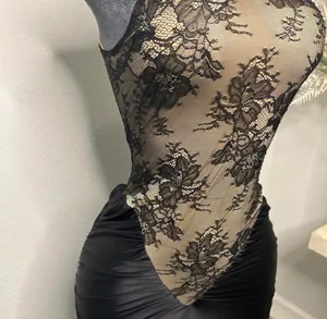 Lace Classy dress Black thumbnail 2