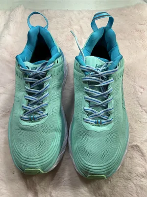 Hoka One One Women's Mint Aqua Running Shoes 176 thumbnail 1