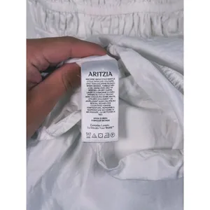 Sunday Best Martine Tiered Cotton Poplin Mini Dress XXS White Coquette Cottage thumbnail 10
