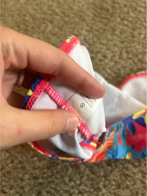 CD13 Beach top bra swim suit small colorful thumbnail 3