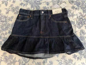 Abercrombie Denim Mid Rise Skirt thumbnail 1