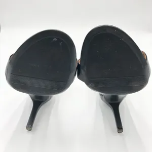 Naturalizer Black Leather Upper Kinsley Heeled Sandals Size 10 thumbnail 12