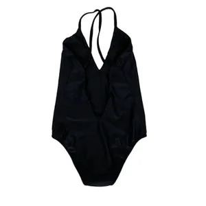 Rebekah Victoria Swimsuit Small Black One Piece Sexy Retro Y2K Beach thumbnail 4