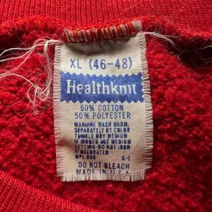 VTG 80s Healthknit Maryland Terrapins Sweater‎ Womens L USA Collegiate Cropped thumbnail 5