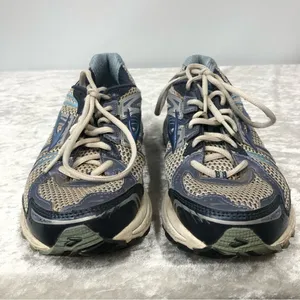Brooks GTS 12 MOGO DNA Women’s Size 9.5 M Running Shoes Blue gray white thumbnail 2