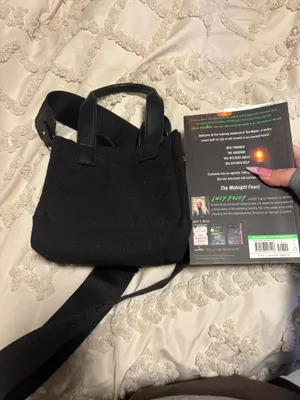 True Religion canvas purse thumbnail 5