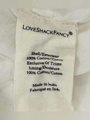 LoveShackFancy Madrid Ruffle Mini Skirt Small White Coquette Feminine Dainty thumbnail 7