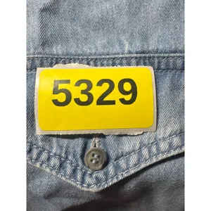 HEY MAN STYLE‎ AND SUBSTANCE Denim Hoodie Shirt Blue Washed Cotton Size L thumbnail 9
