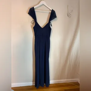 Celebrate DB Studio Off The Shoulder MOB Prom Homecoming Navy Blue Size 2 NWT thumbnail 7