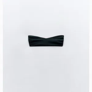Zara new Chic‎ Black Strapless Bikini thumbnail 5