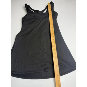 Lululemon Athletica Black Workout‎ Tank Top Athletic Exercise Activewear thumbnail 2