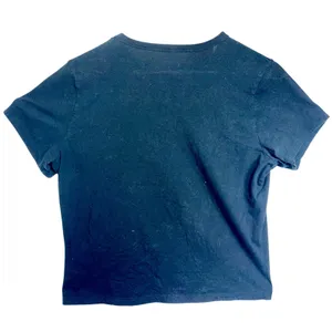 Abercrombie & Fitch AF Essential Skimming Tee Black Knit Short Sleeve Shirt Sz M thumbnail 3