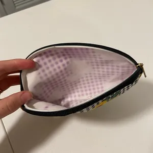 Plaid sunflower zipper‎ pouch thumbnail 3