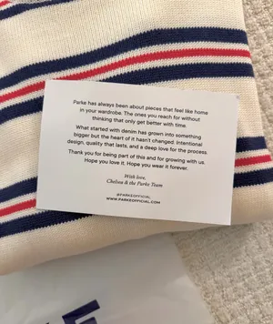 PARKE Cotton Stripe Sweater  thumbnail 4
