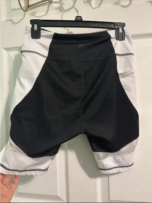 Fila Black and White Women’s Athletic Shorts thumbnail 5