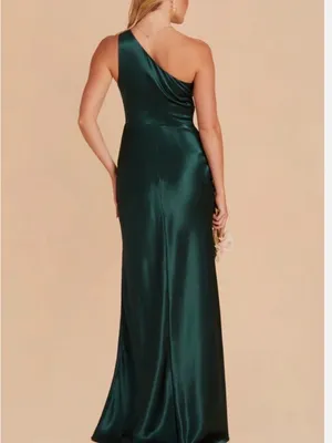 Birdy Grey Kira Satin Dress Emerald Green Size M thumbnail 2