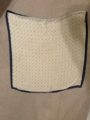 Showpo Off White Blue Star Scarf thumbnail 1
