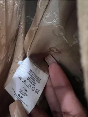 H&M Camel Double-Breasted Trench Coat thumbnail 4