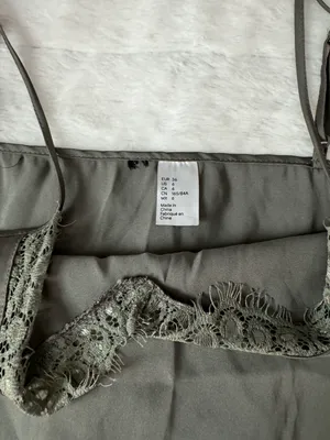 Satin Lace Tank Top thumbnail 4