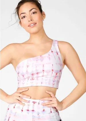 One Shoulder And High Waisted Leggings  Workout Set thumbnail 1