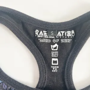 Rage Nation Womens Mind of Zen Sacred Geometry Festival‎ Racerback Sports Bra S thumbnail 5