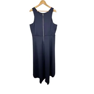 Jemma High Low Dress Womens 3X Navy Blue‎ Sleeveless Cocktail Evening Formal NWT thumbnail 4