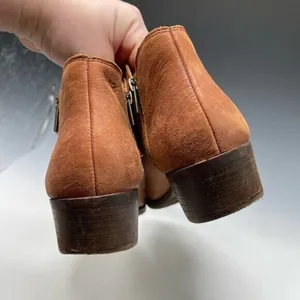 Lucky‎ Brand 8.5 LP-Burklee Brown Booties Leather 39 thumbnail 8