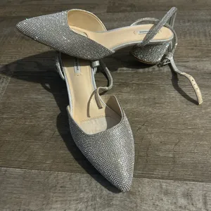 Alex Marie Sparkle Heels Silver thumbnail 2