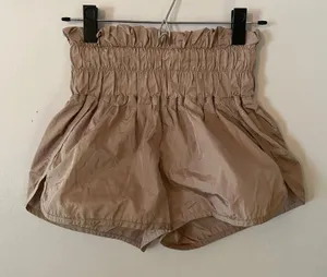 Free People Movement Purple Silver The Way Home High Waist Loungewear Shorts XS thumbnail 1