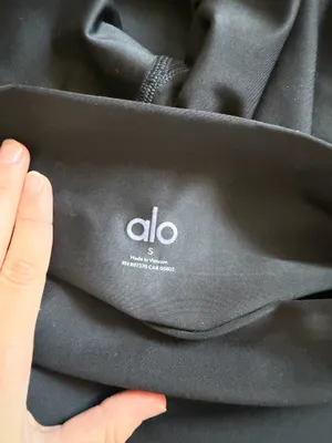 Alo Yoga 7/8 High-Waisted Airlift Leggings Black S thumbnail 2