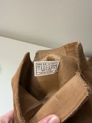 UGG Channing Suede Riding Boots Chestnut Brown Buckle thumbnail 10